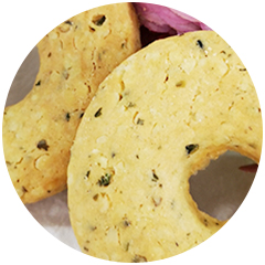 Circular Ring Shaped Short Biscuit